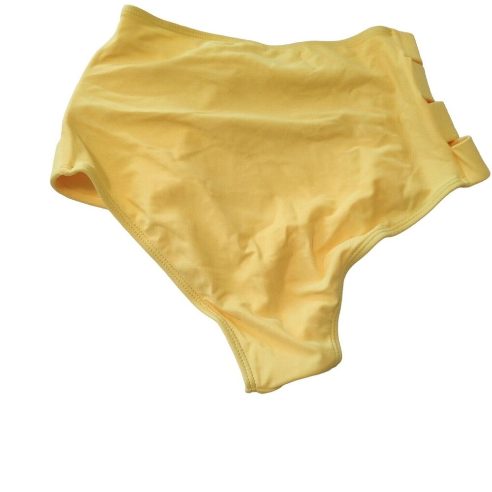 Sporlike 2 pc Bikini Set Padded Women Size S Colorful Yellow Tropical - Picture 7 of 11